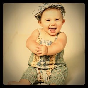 NWT mustard pie Stella romper infant